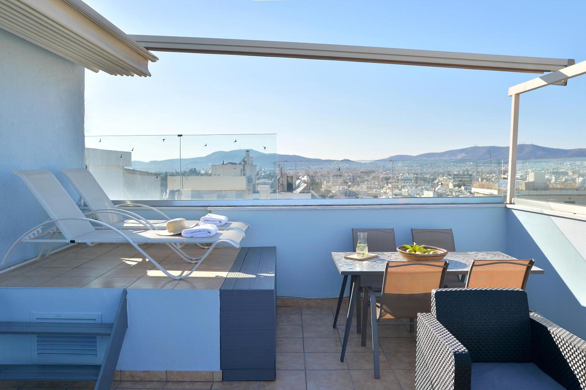 Alekos Apartments 1 Νetflix เอเธนส์ ภายนอก รูปภาพ